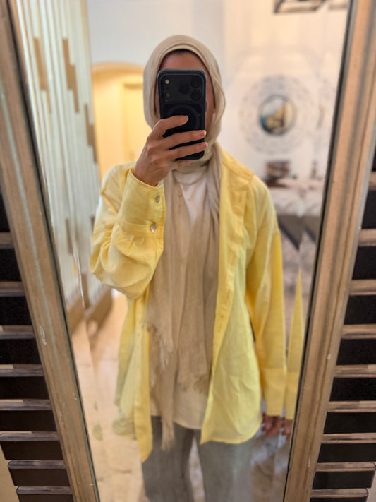 Butter Yellow Shirt