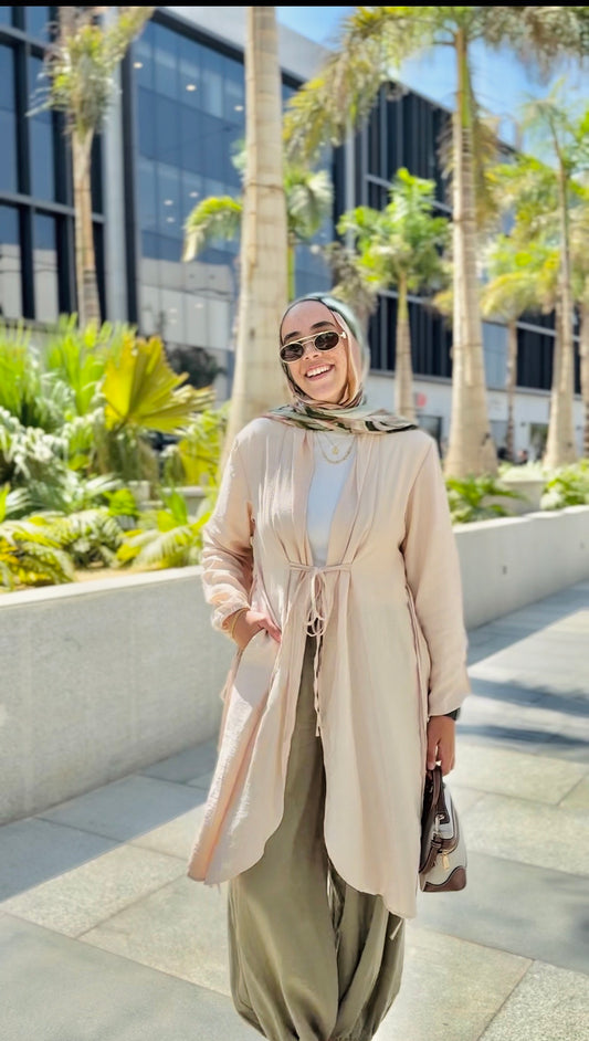Galaxy Cardigan in Beige