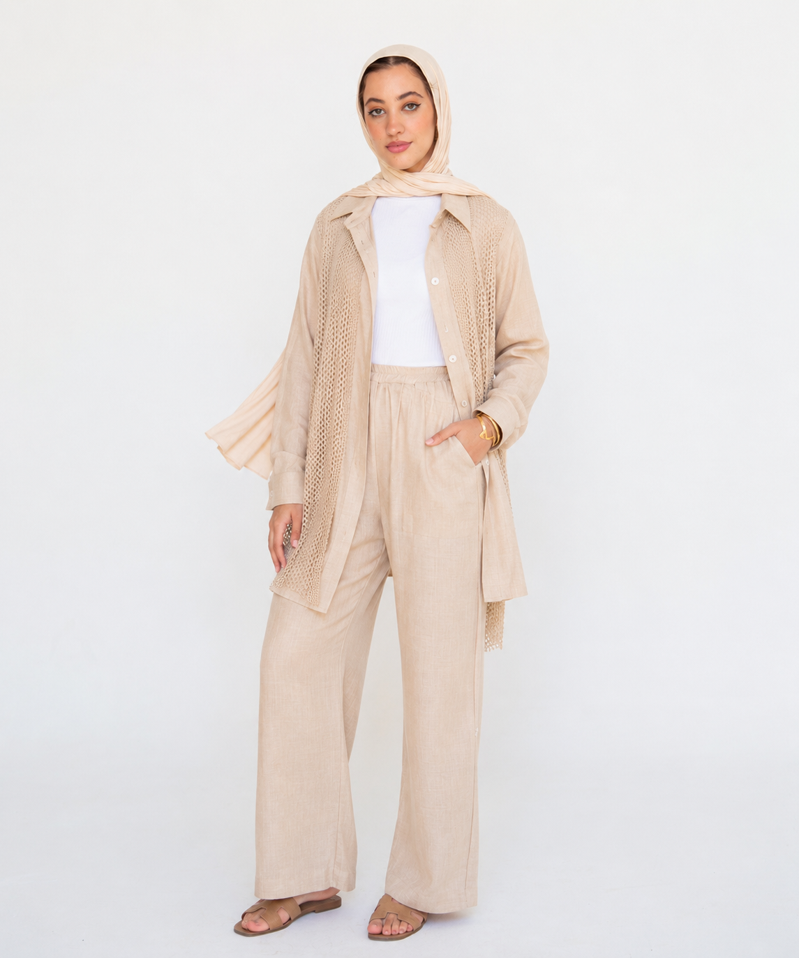 Golden Hour Set in Beige