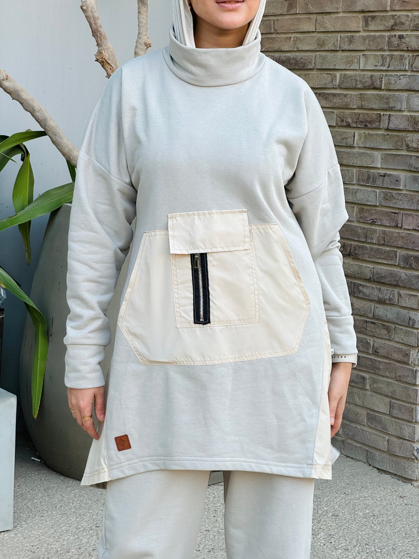 Hydro-Block Set in Beige