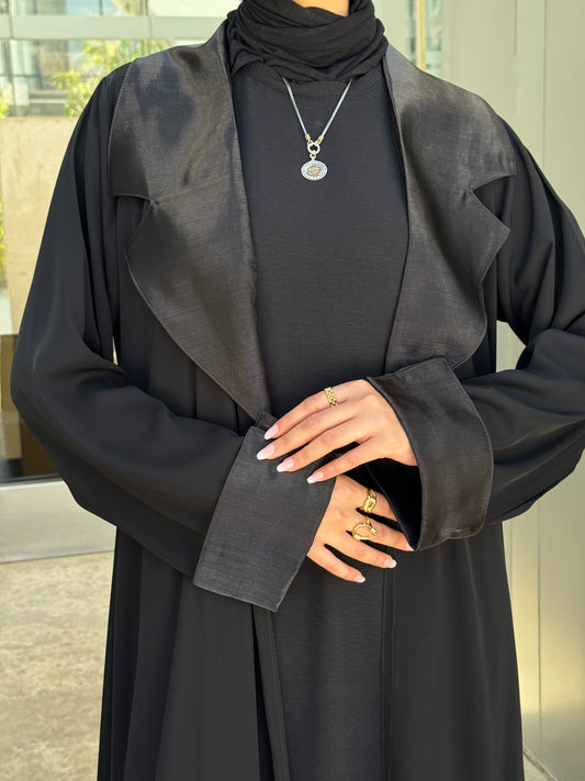 Satin Glow Abaya