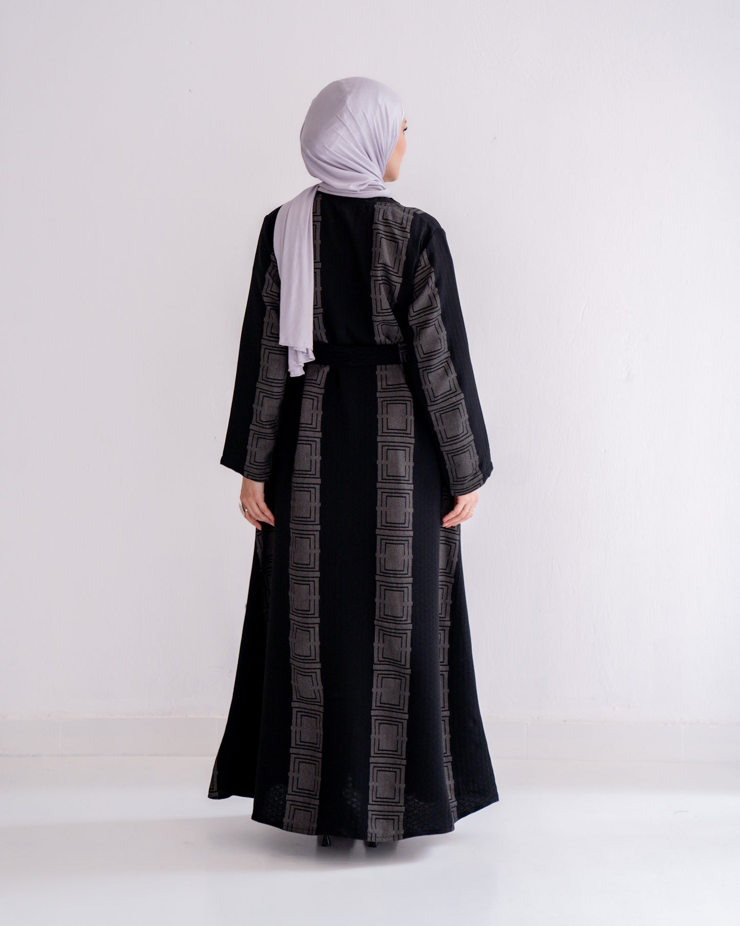 Serenity Grey Abaya