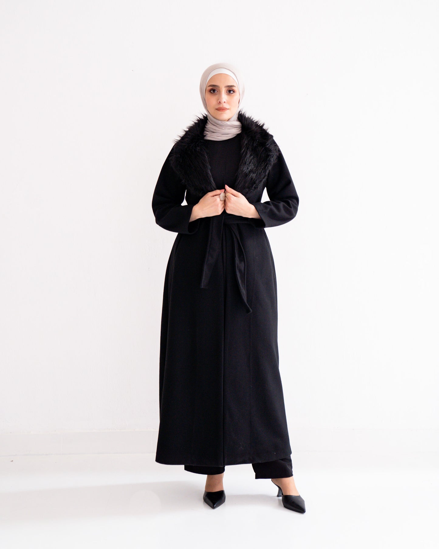 Maxi Coat in Black