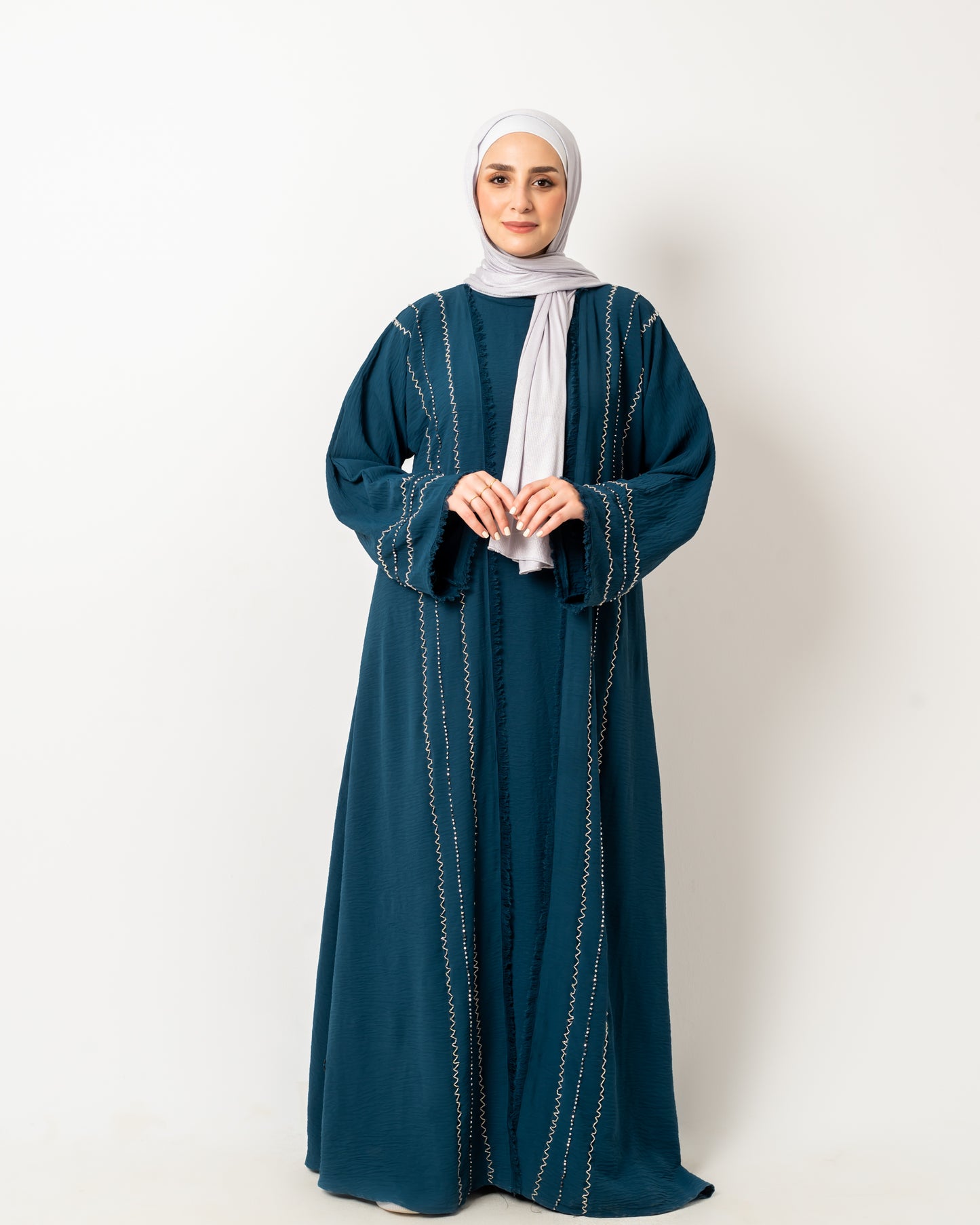 Abaya with Gemstones