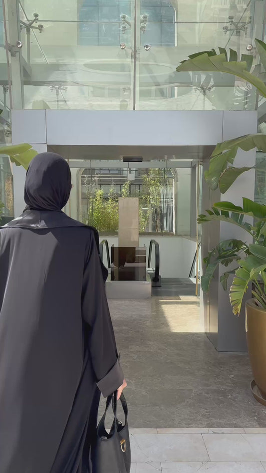 Satin Glow Abaya