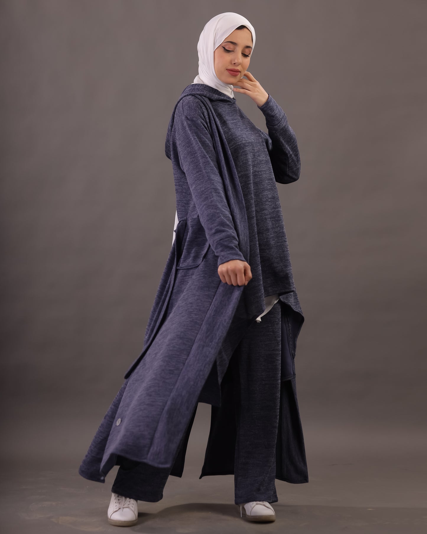 Maxi Brushed Cardigan