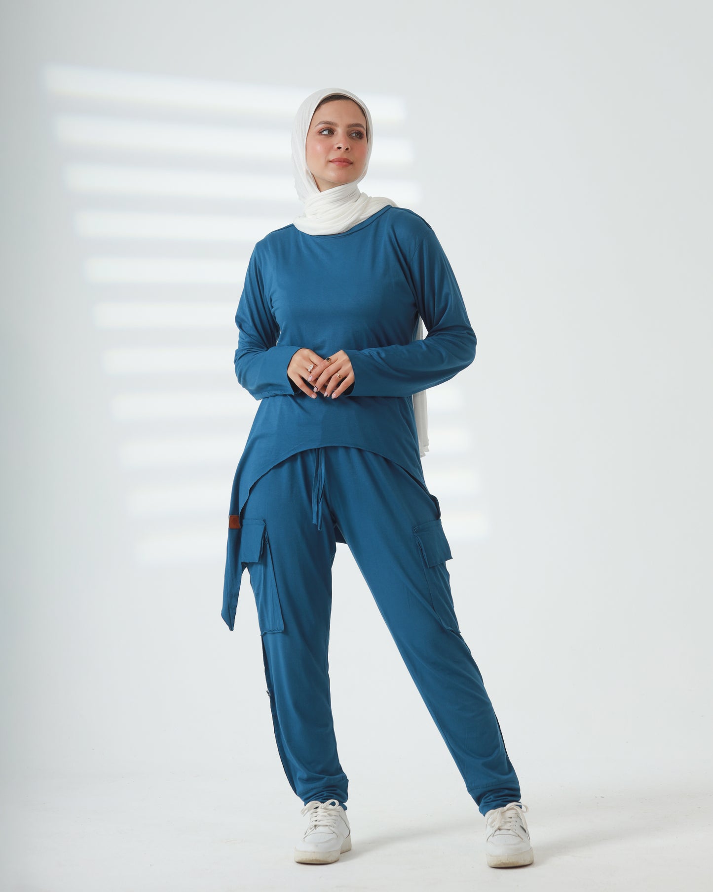 High Low Baggy Cotton set