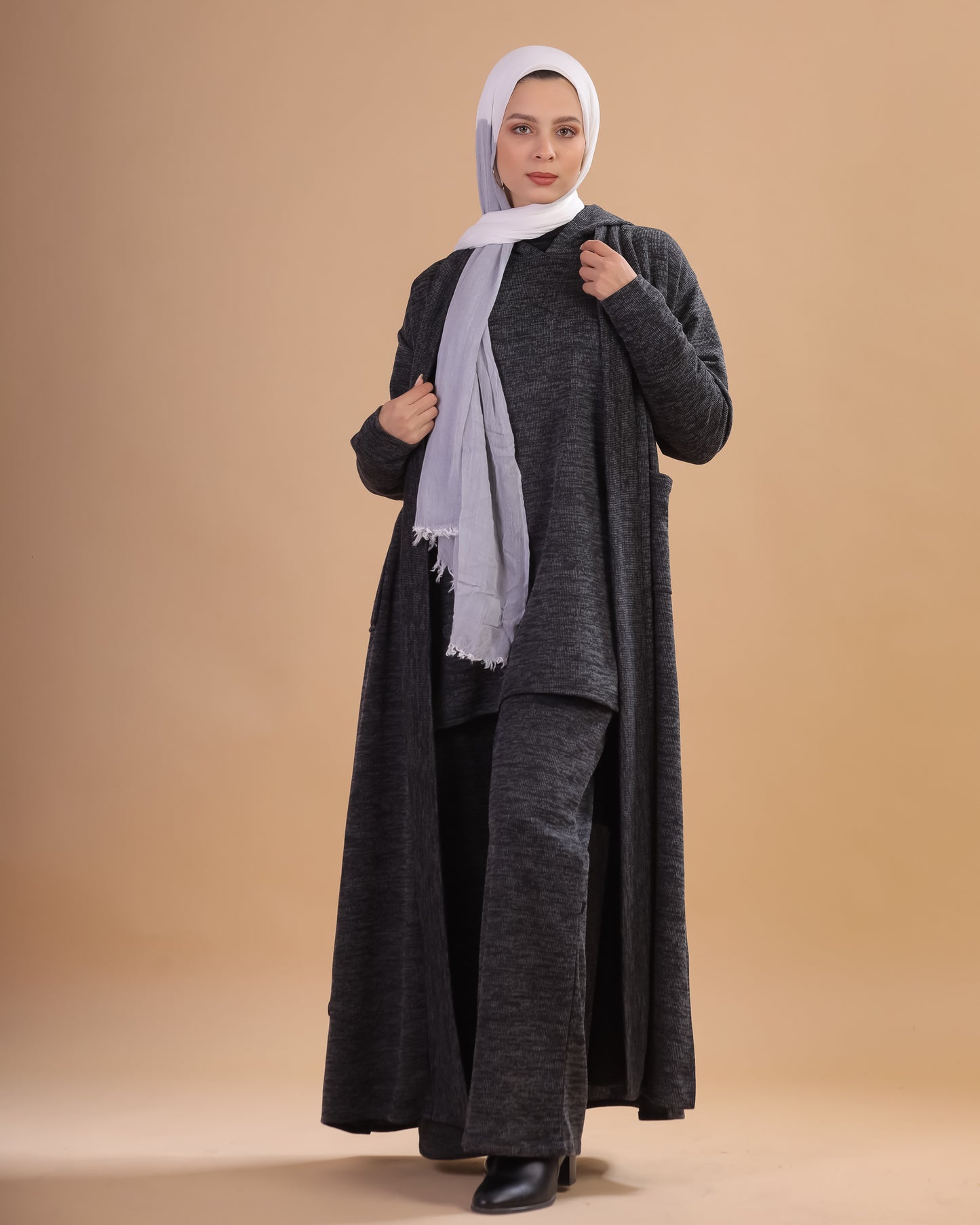 Maxi Brushed Cardigan