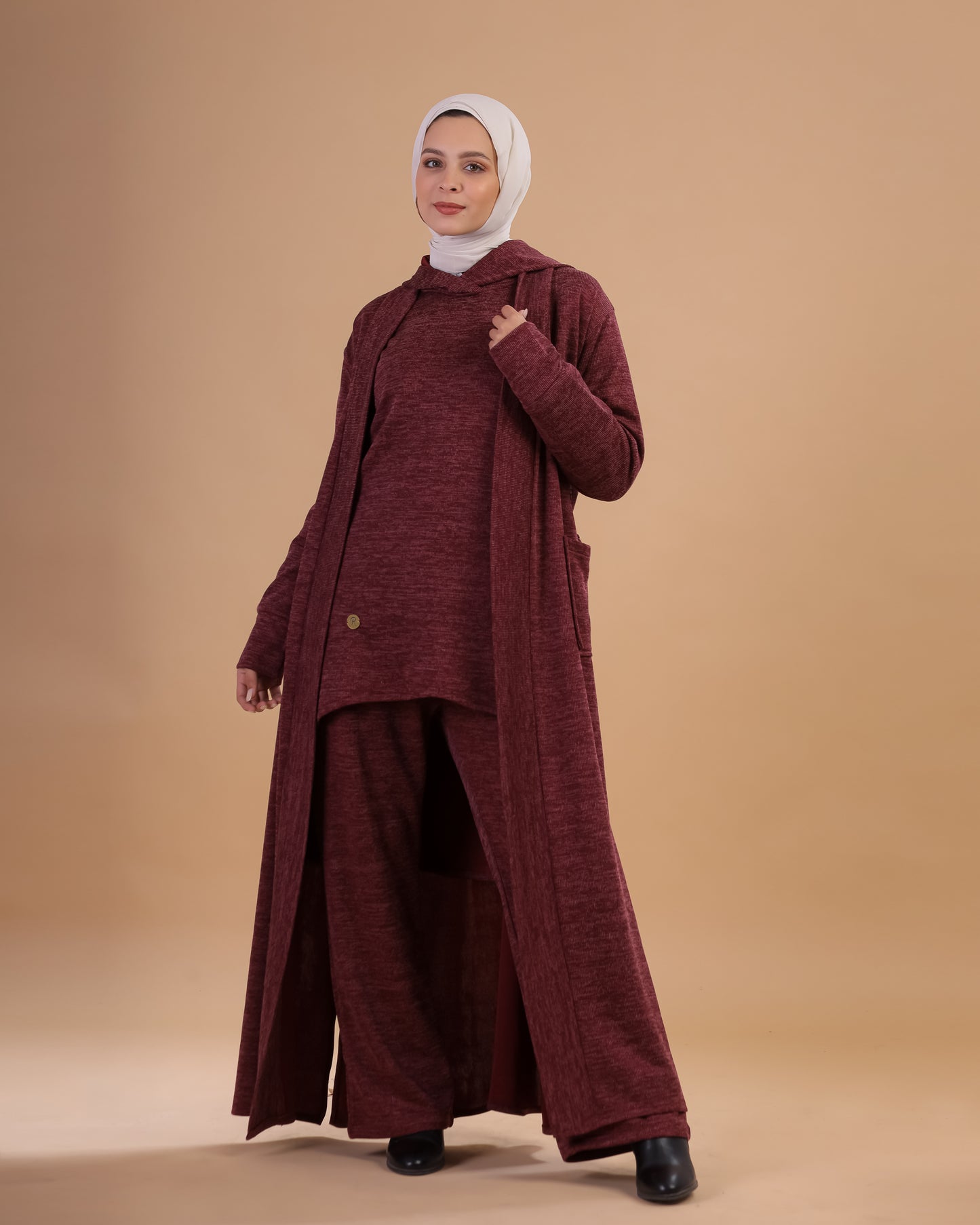 Maxi Brushed Cardigan