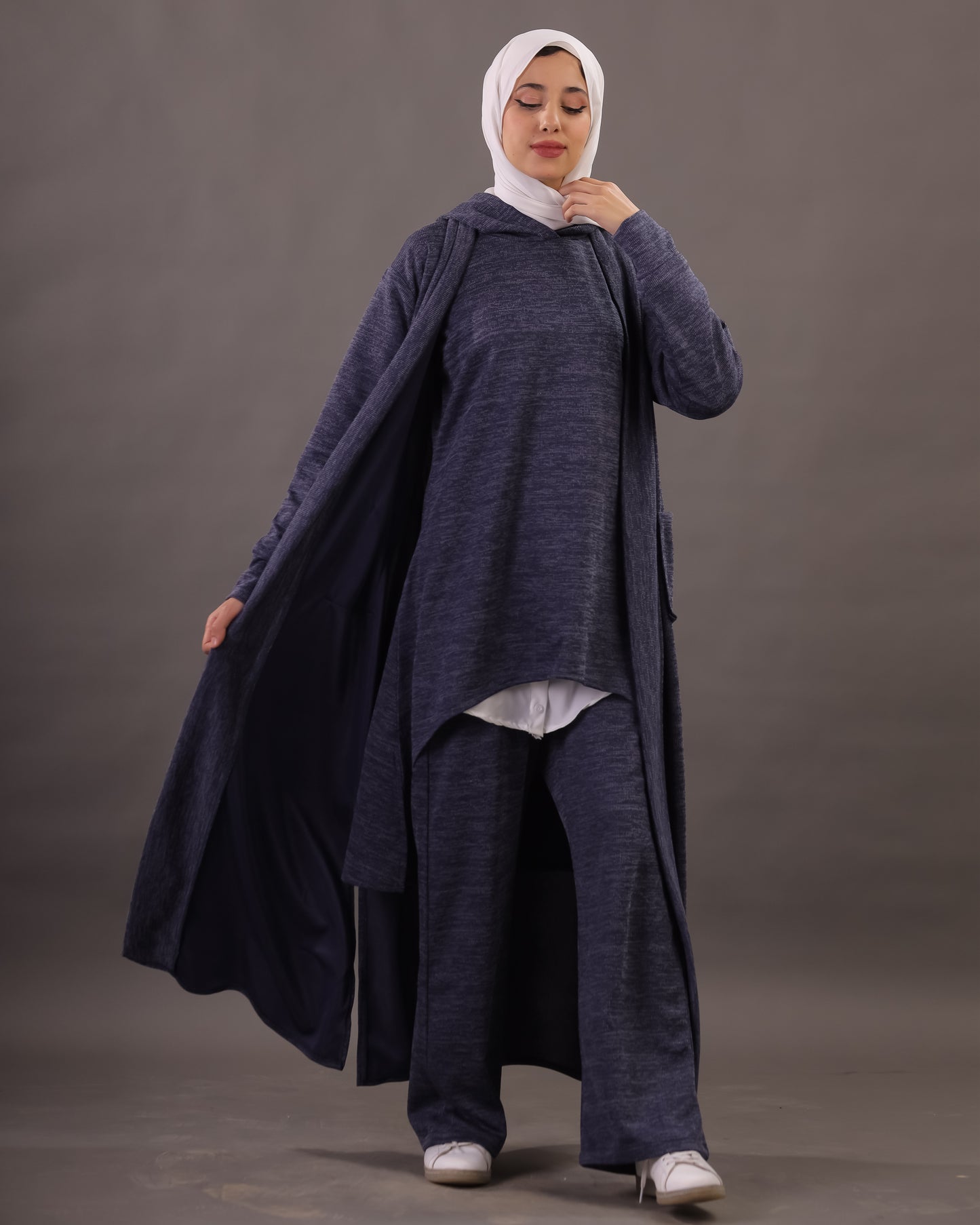 Maxi Brushed Cardigan