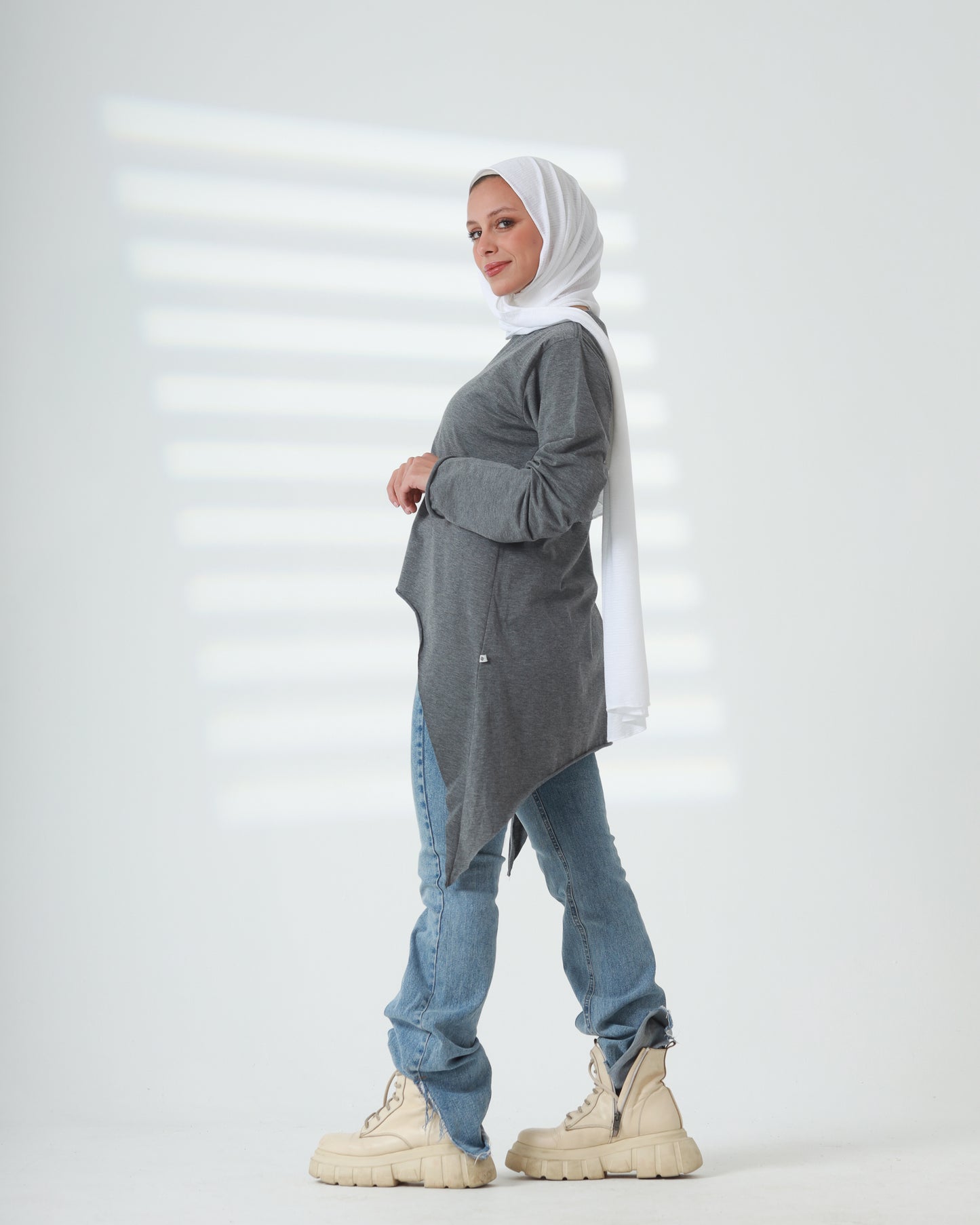 High Low Baggy Cotton set