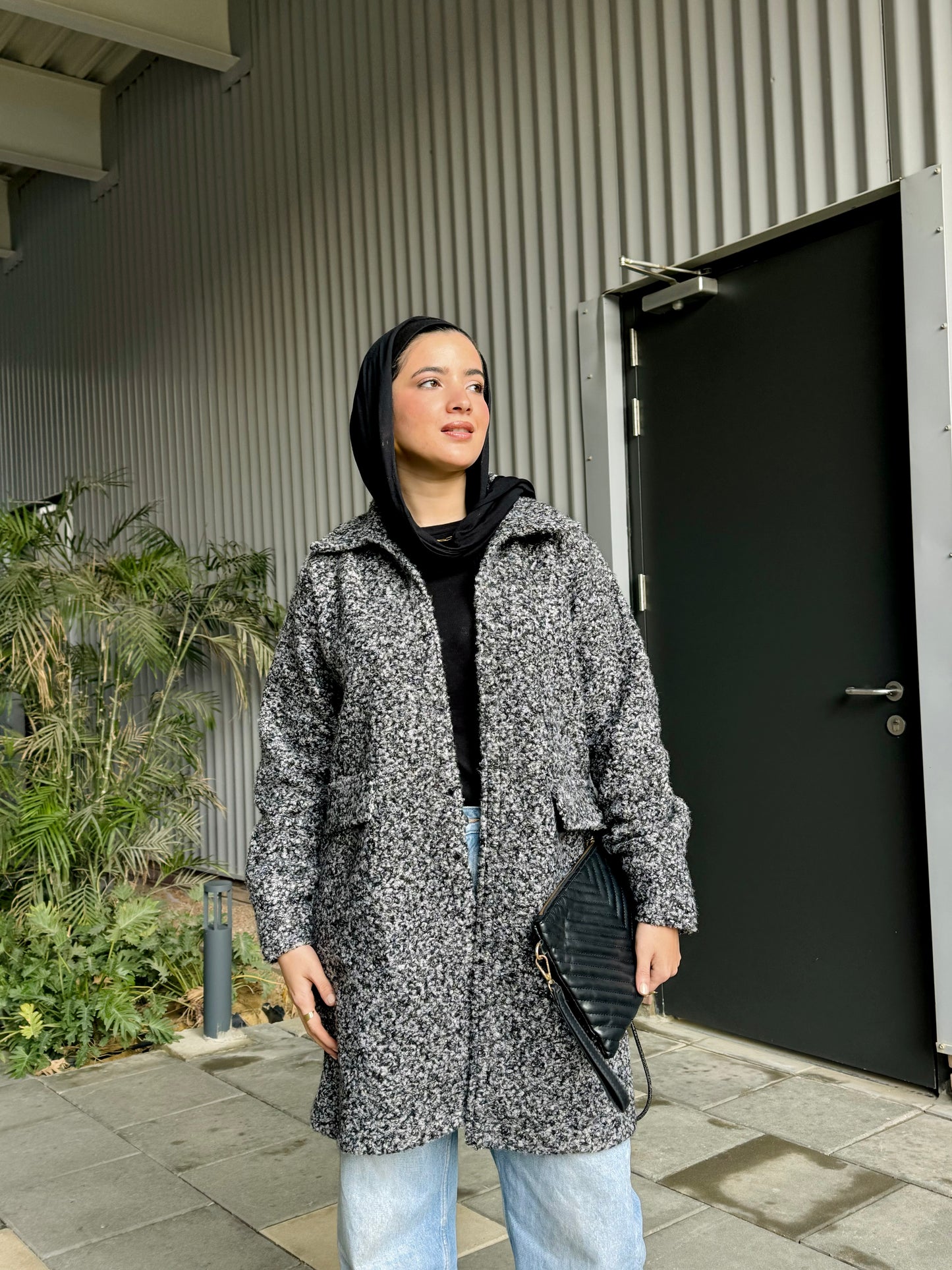 Cloud Coat in Grey