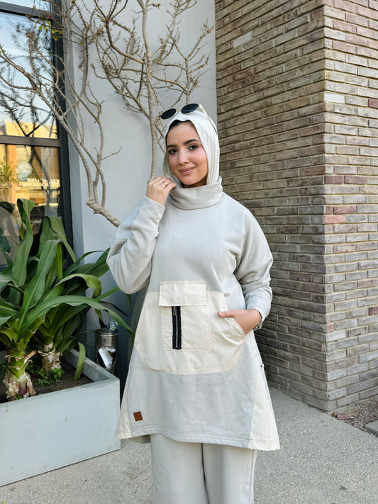 Hydro-Block Set in Beige