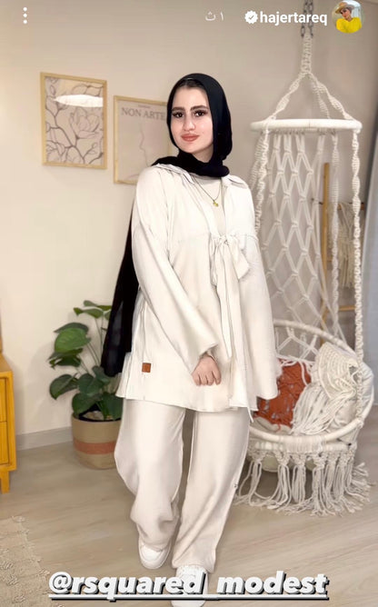 Knotted Shirt Set