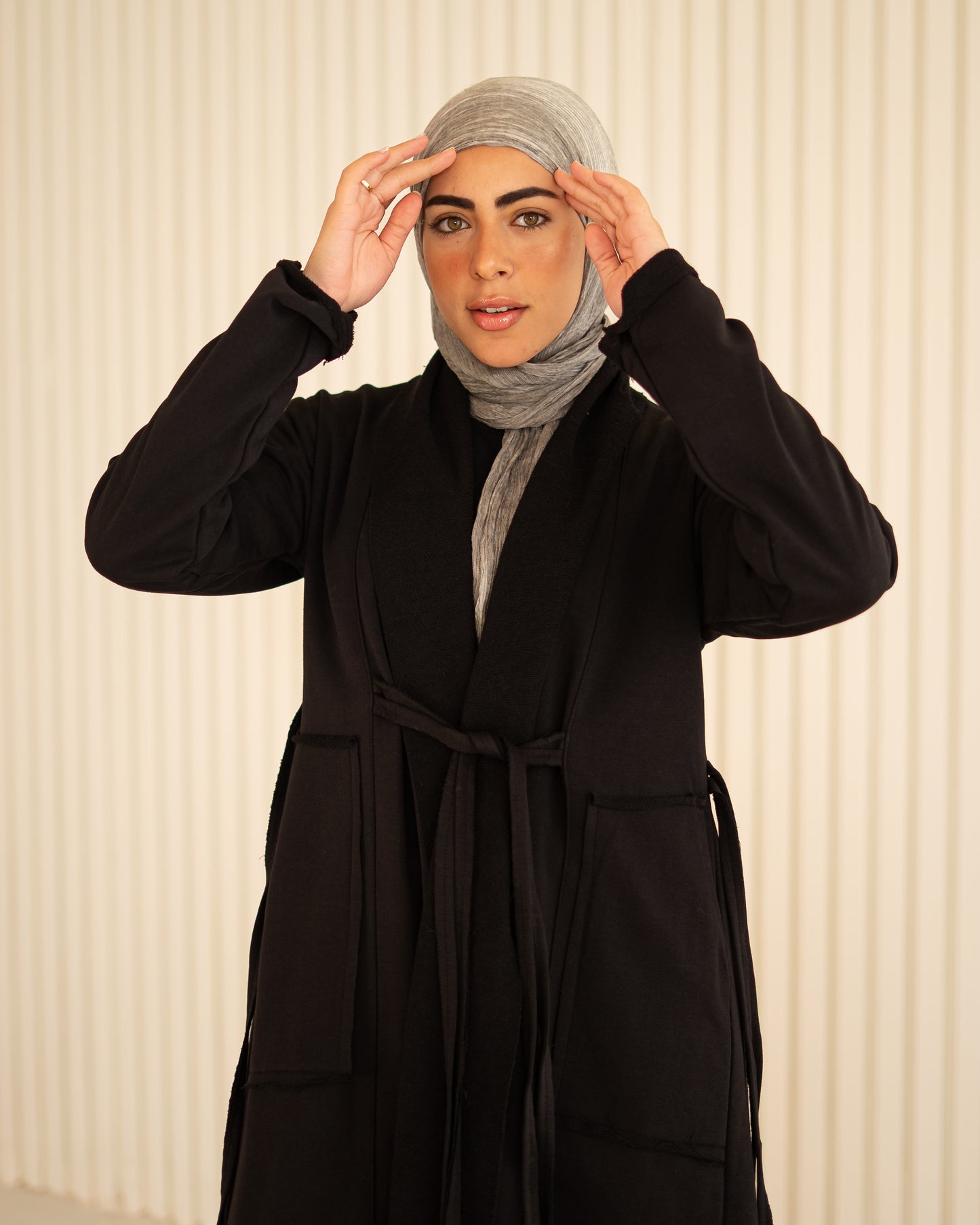 Black Fringes Flow Cardigan