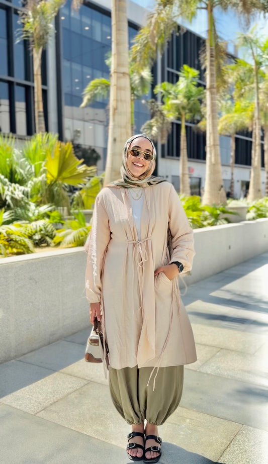 Galaxy Cardigan in Beige