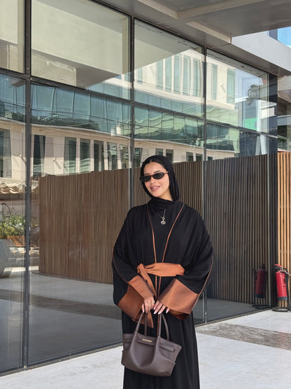 Bronze Sleeves Abaya