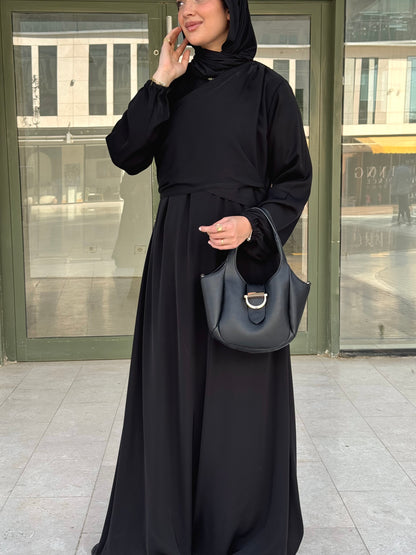 Double breasted Abaya