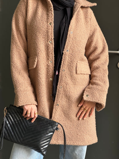 Cloud Coat in Beige