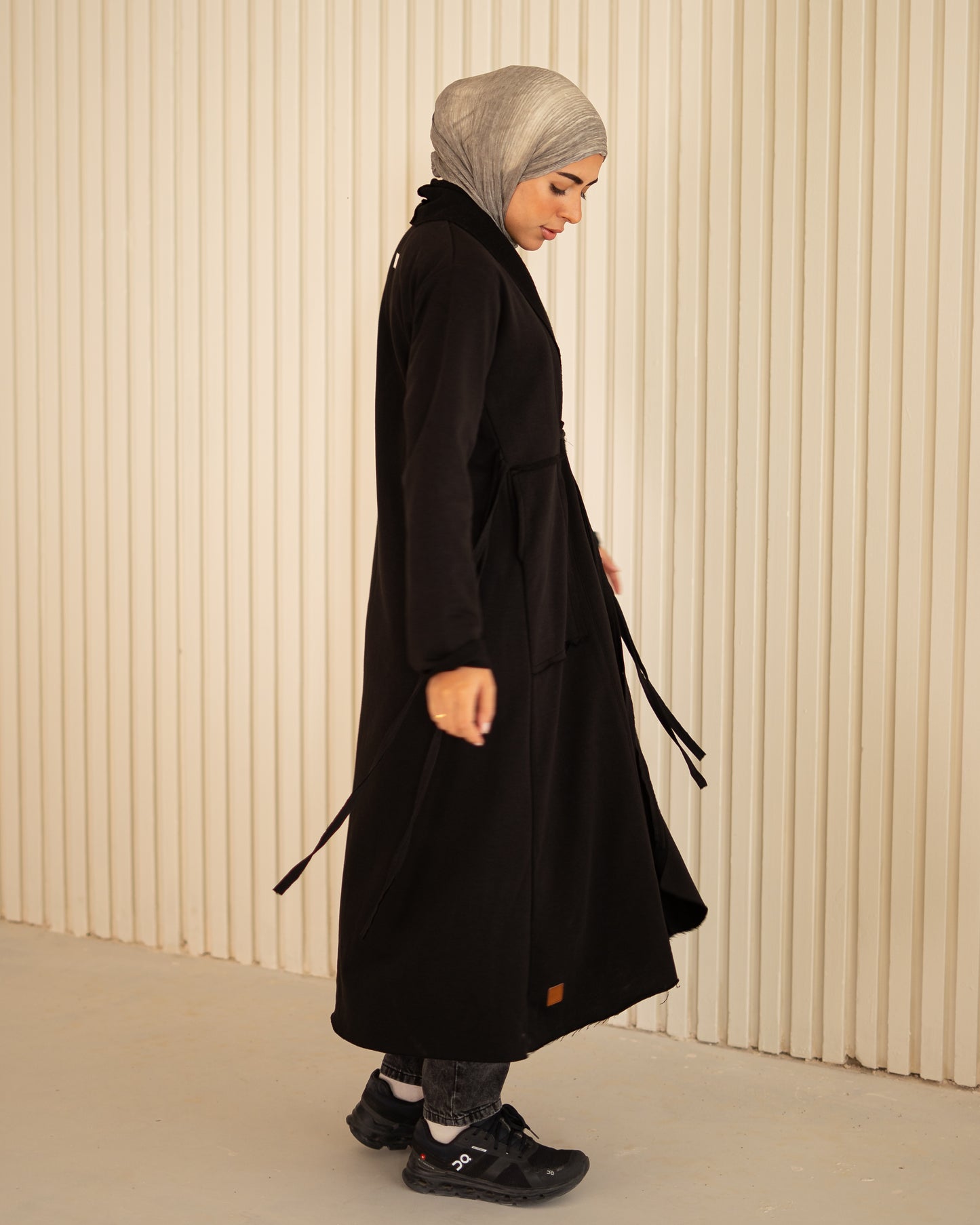 Black Fringes Flow Cardigan