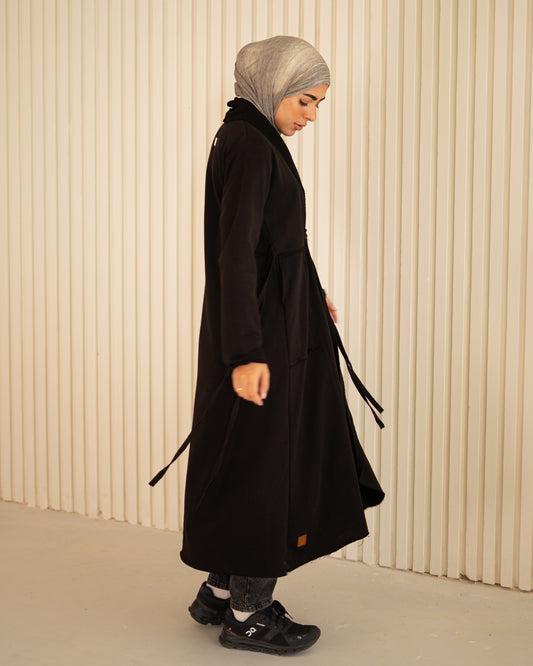 Black Fringes Flow Cardigan