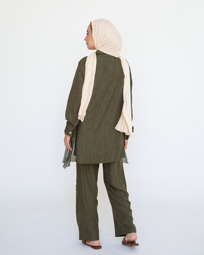 GoldenHour Set in Olive