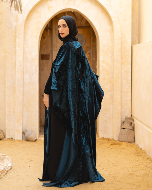 Velvet Cape Abaya