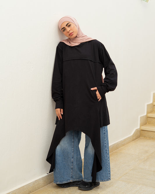 Flowy Sides Cotton Top