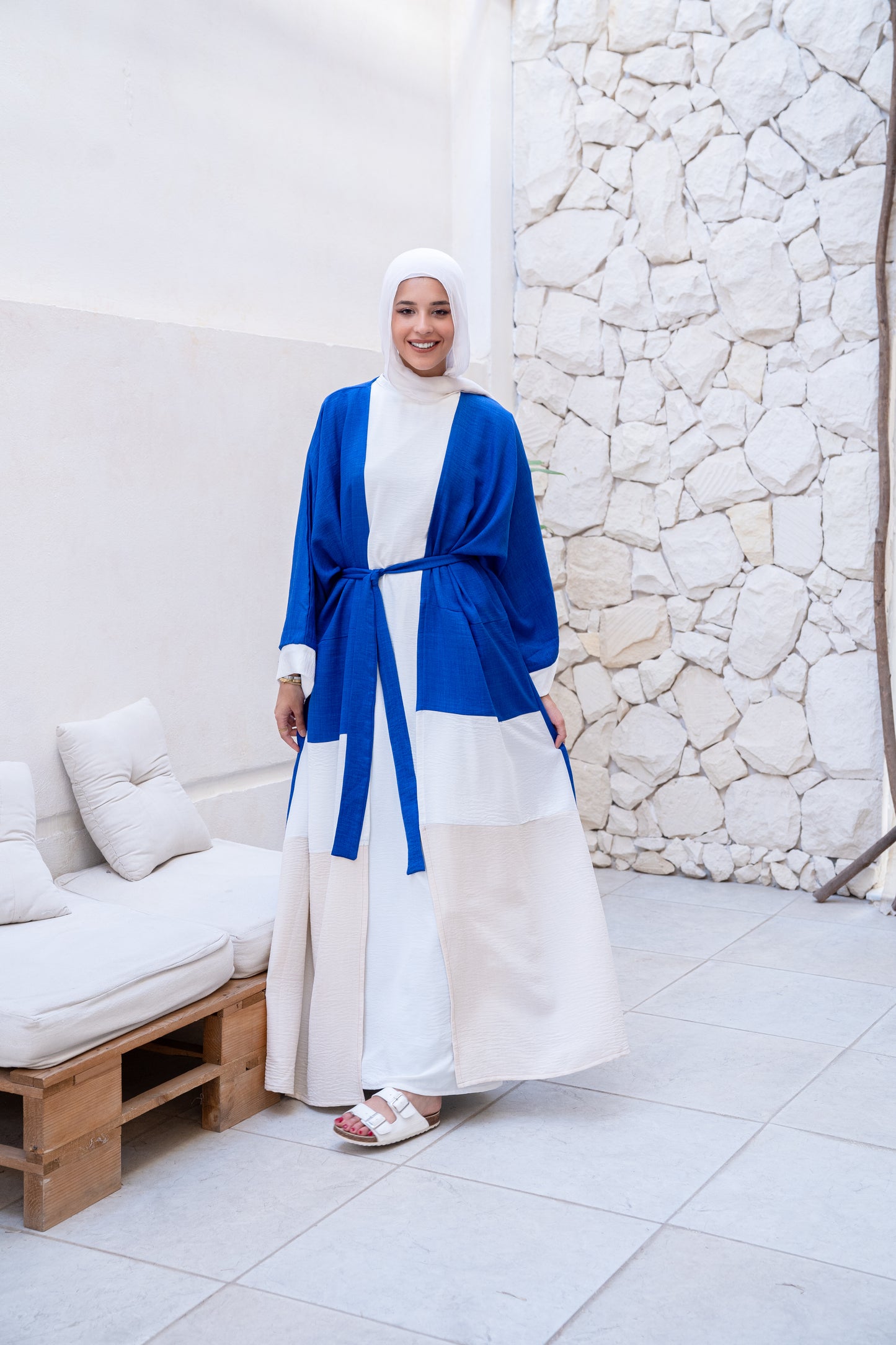 Royal Blue Kaftan