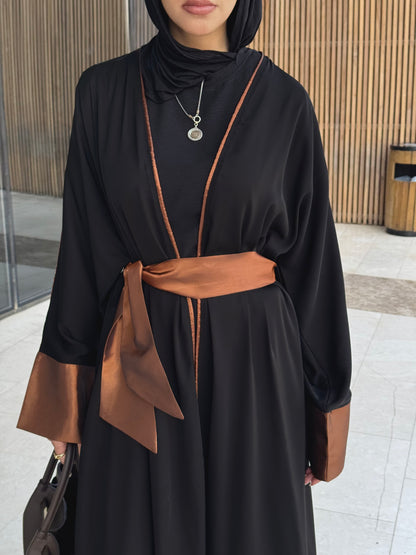 Bronze Sleeves Abaya