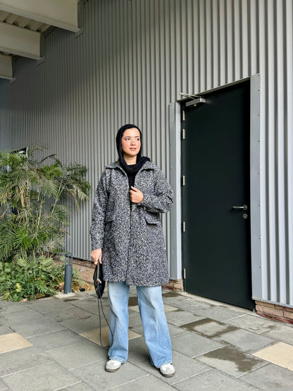 Cloud Coat in Grey
