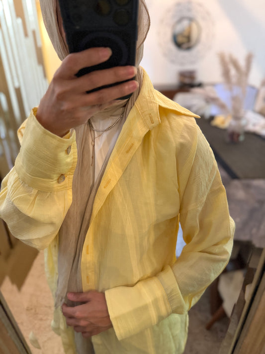 Butter Yellow Shirt