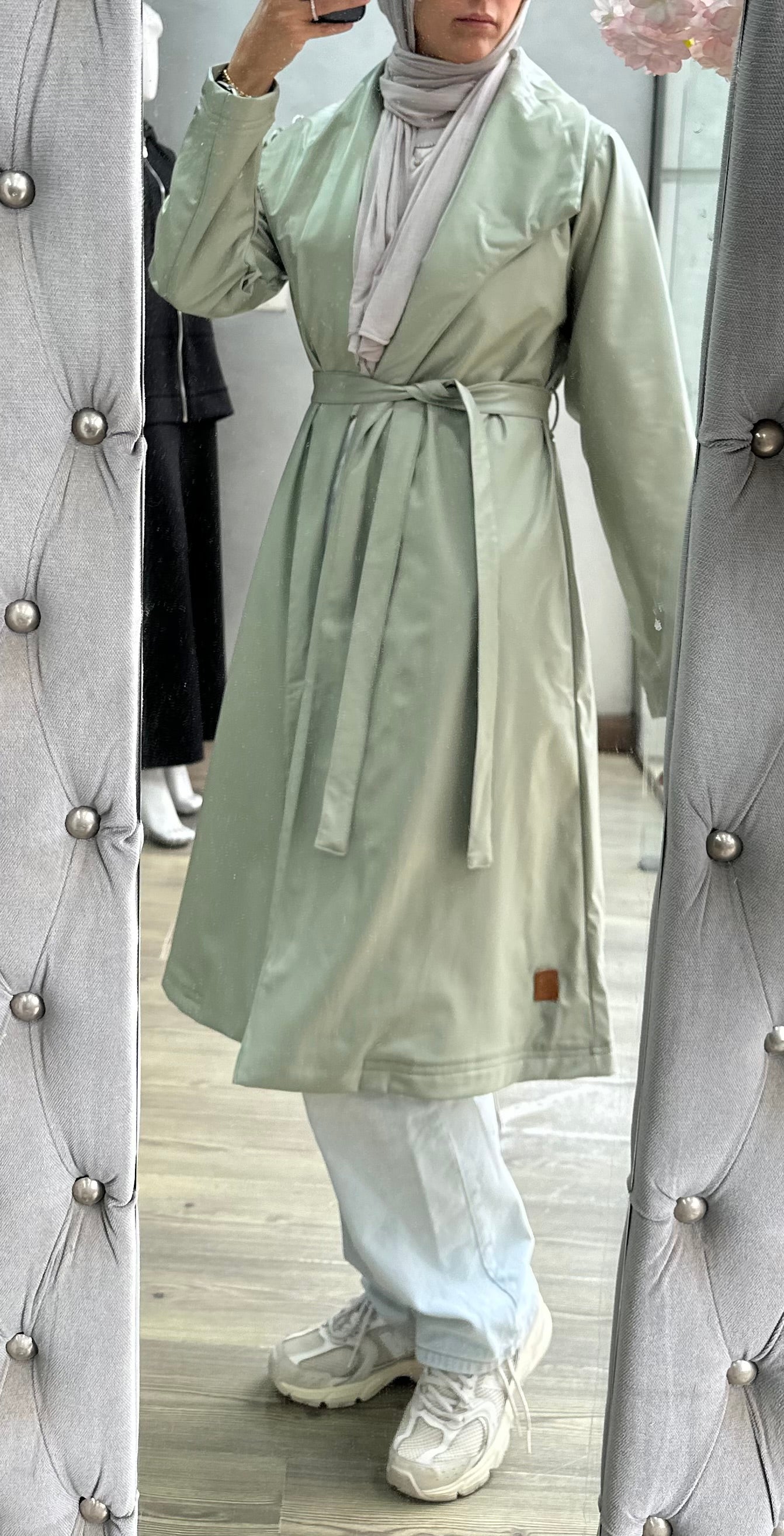 Leather Trench Coat