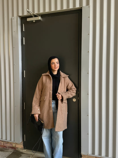 Cloud Coat in Beige
