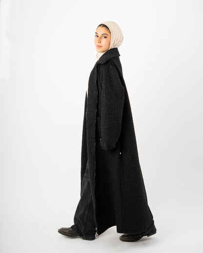 Maxi Zipper Coat