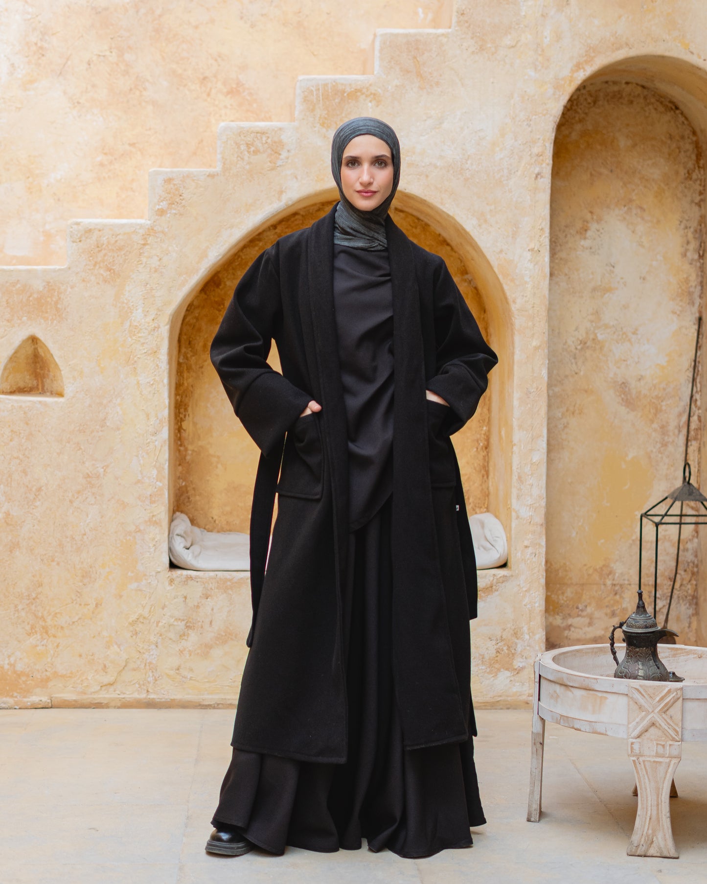 Essential Black Coat