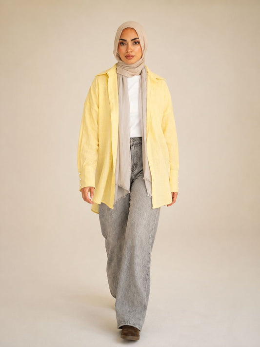 Butter Yellow Shirt