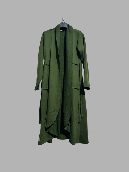 Cardigan with Dangling strips