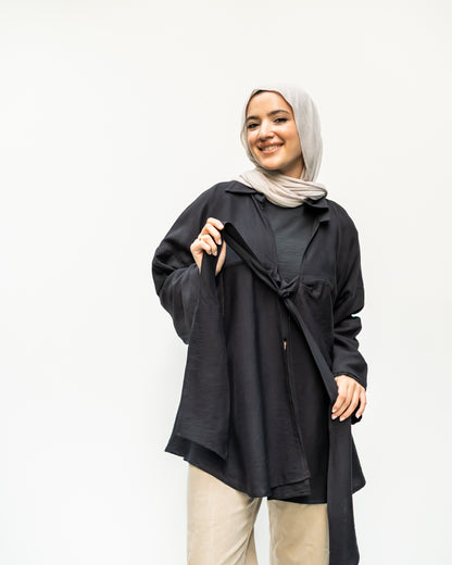 Knotted Shirt Set
