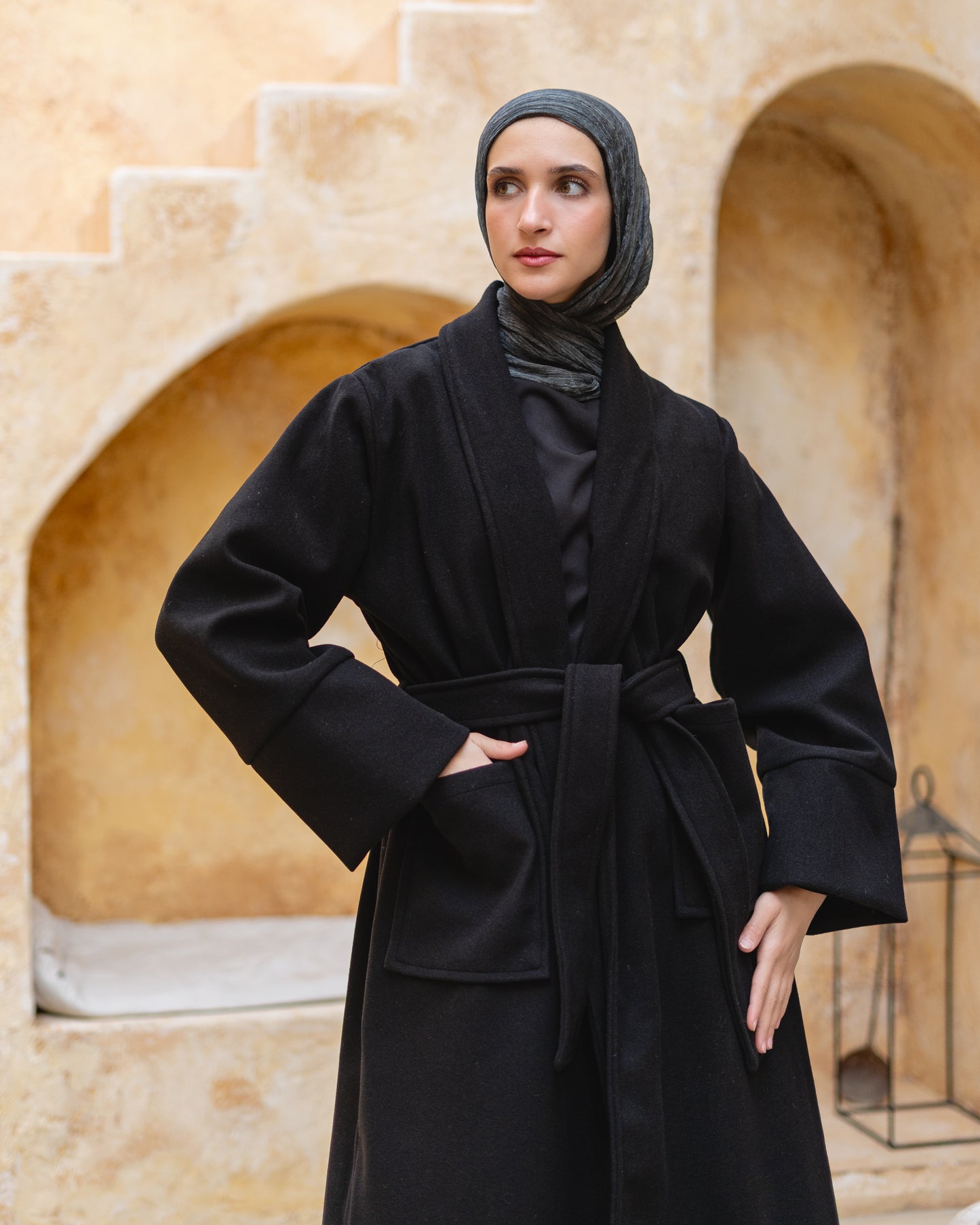 Essential Black Coat