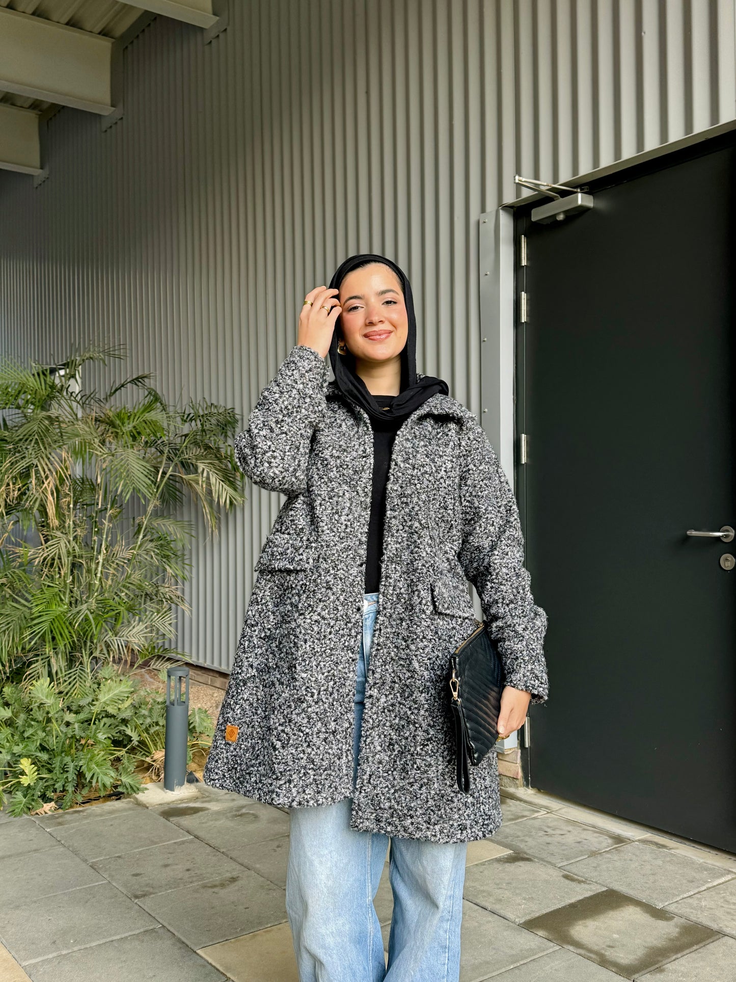 Cloud Coat in Grey