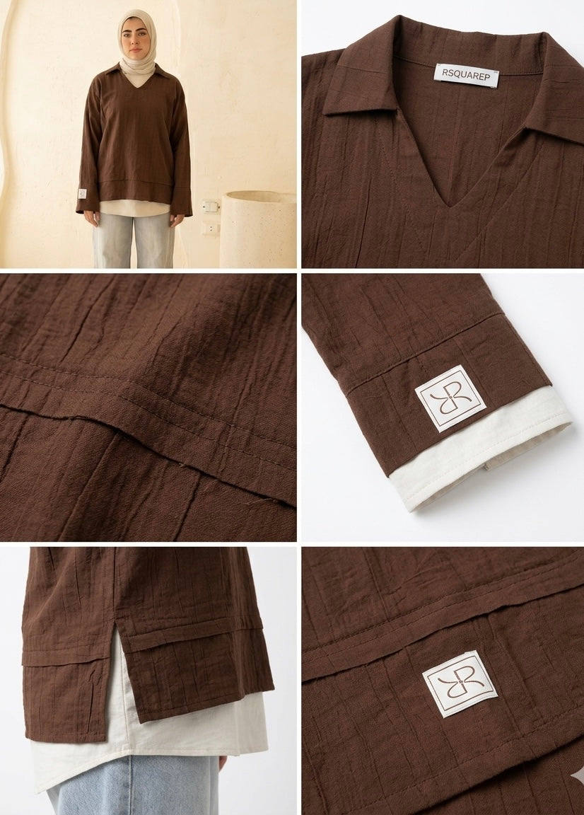Deconstructed Blouse