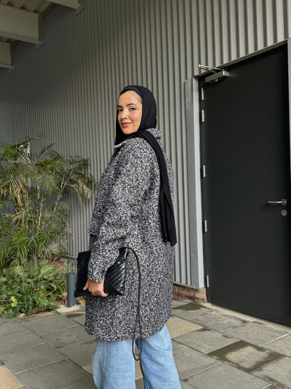 Cloud Coat in Grey