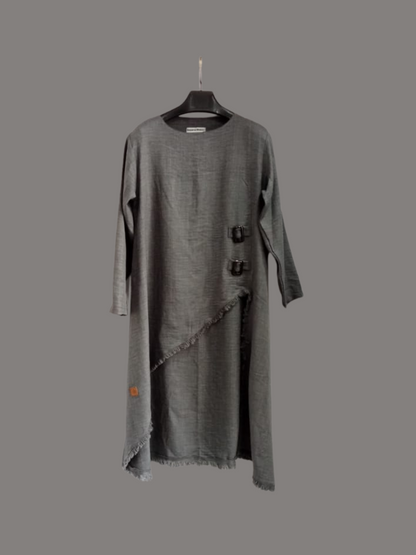 Edged Top in Grey