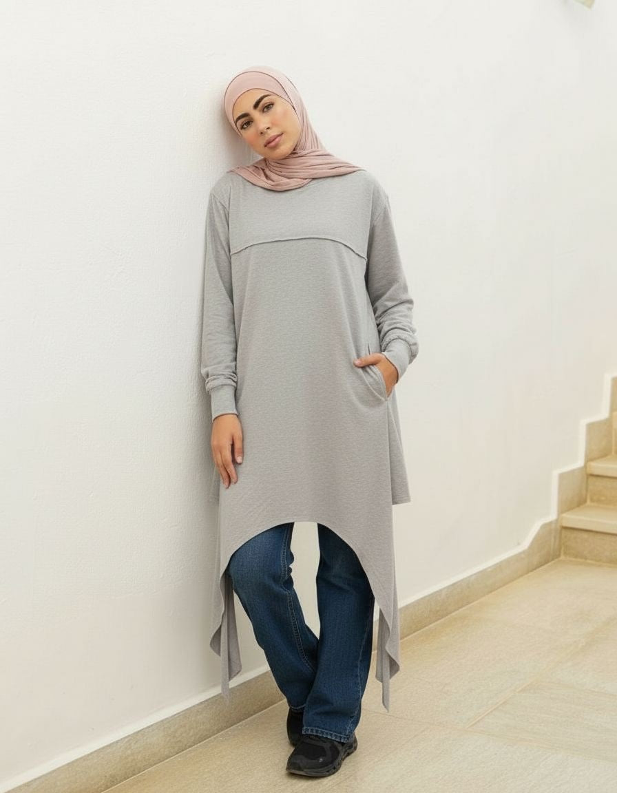 Flowy Sides Cotton Top