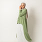 High Low Flare Dress in Mint
