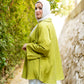 knotted Shirt in Lime