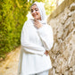 Asymmetrical Tunic in white