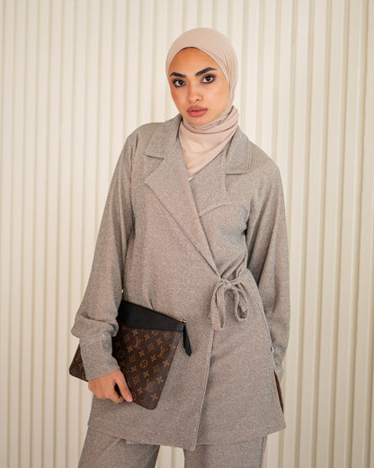 Glow Reflective Set in Beige