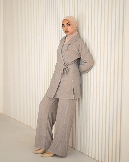 Glow Reflective Set in Beige